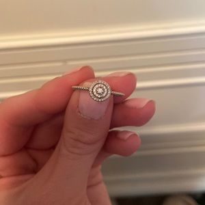 Pandora silver ring